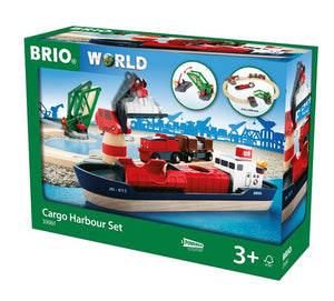 BRIO | Cargo Harbour Set 16 pieces