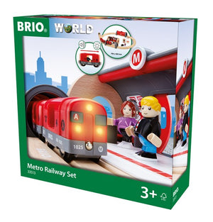 BRIO | Metro Railway Set 20 pieces