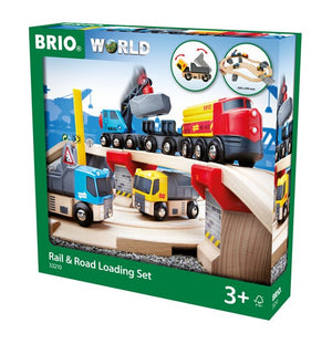 BRIO | Rail & Road Loading Set 32 pieces