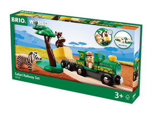 BRIO | Safari Railway Set 17 pieces