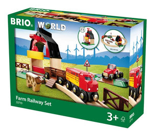 BRIO | Farm Railway Set 20 pieces