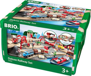 BRIO | Deluxe Railway Set 87 pieces