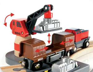 BRIO | Deluxe Railway Set 87 pieces