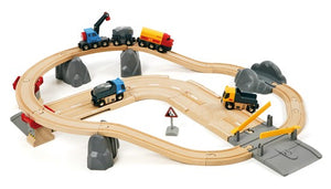 BRIO | Rail & Road Loading Set 32 pieces