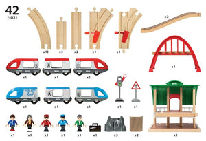 BRIO | Travel Switching Set 42 pieces