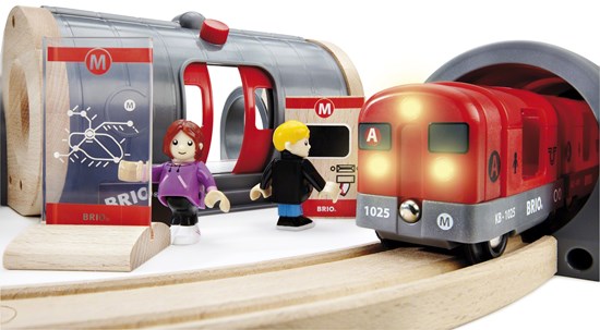 BRIO | Metro Railway Set 20 pieces