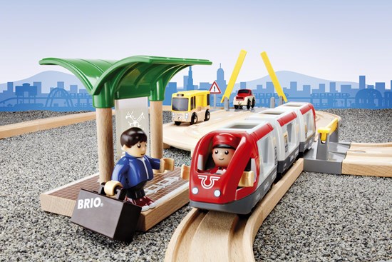 BRIO | Rail & Road Travel Set 33 pieces