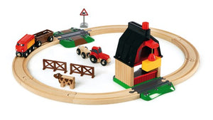 BRIO | Farm Railway Set 20 pieces