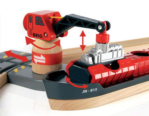 BRIO | Cargo Harbour Set 16 pieces