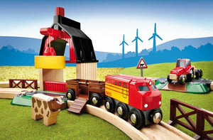 BRIO | Farm Railway Set 20 pieces