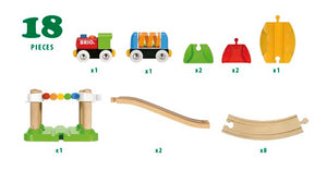 BRIO | My First Railway Beginner Pack 18 pcs