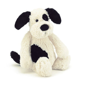 Jellycat | Bashful Black & Cream Puppy