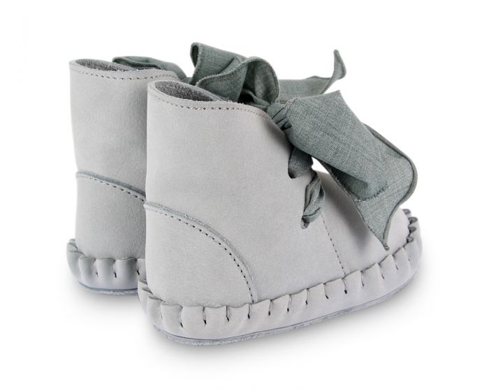 Pina Organza | Mist Nubuck + Jade Cotton