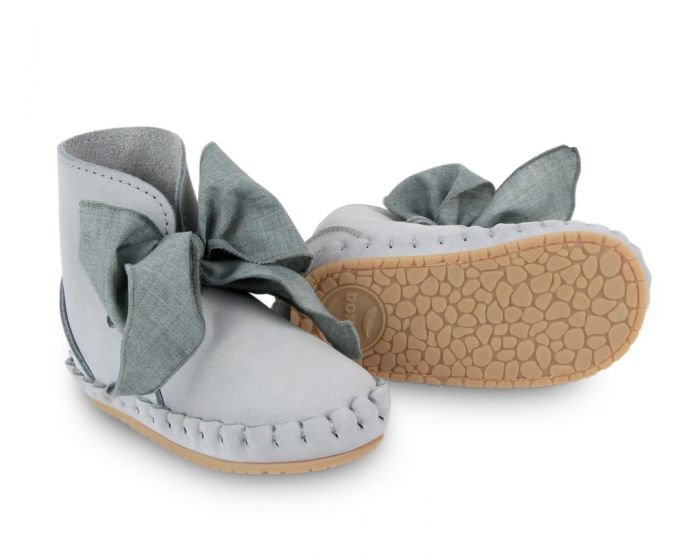 Pina Organza | Mist Nubuck + Jade Cotton