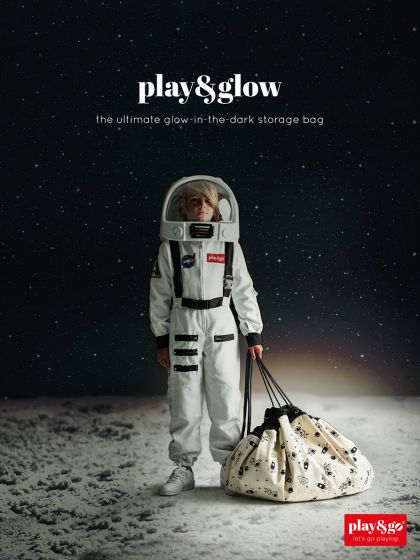 Play&Go | Space Glow in the Dark - Toy Storage Bag